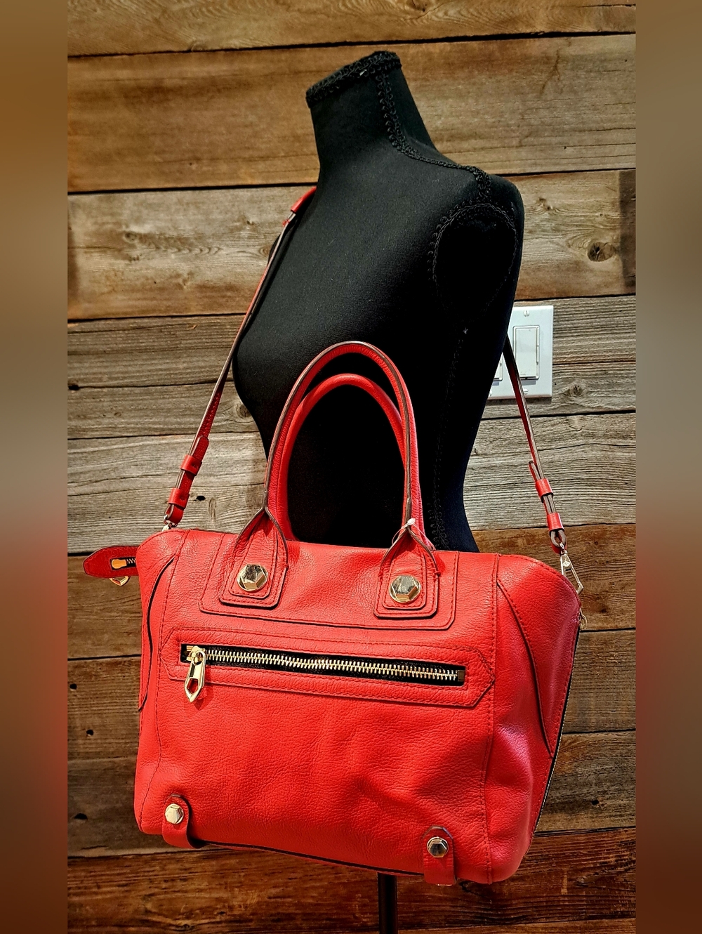 orYANY Convertible Megan Tote In Red 💋😍